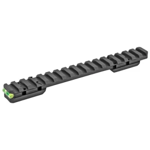 Talley Picatinny rail with 20 MOA anti-cant indicator for Browning X-Bolt long action, black anodized