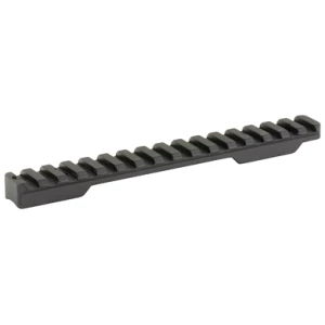 Talley PS0258725 Savage Picatinny Rail Black Anodized Short Action 0 MOA