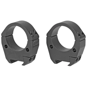 Talley TMS34H 34mm high Picatinny scope rings, black anodized