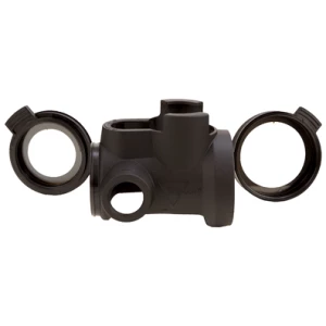 Trijicon MRO Cover clear lens black protective flip caps