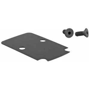 Trijicon RMR/SRO mounting kit, matte black, for Glock MOS and Springfield OSP