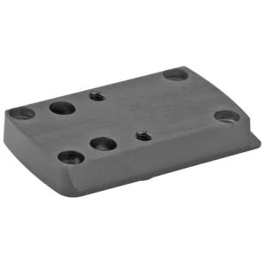 Trijicon RMRcc adapter plate AC32092 matte black steel RMSc footprint