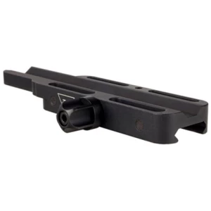 Trijicon VCOG Cantilever Mount matte black anodized on white background