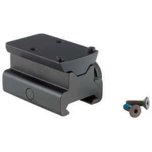 Trijicon RM34 tall Picatinny rail mount adapter for RMR in black aluminum