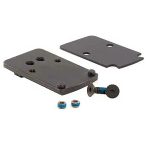Trijicon RM44 RMR pistol mount for Glock, black matte finish, dovetail base