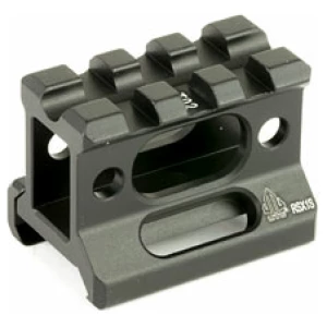 Leapers UTG MTRSX1S 1-inch Picatinny riser mount in matte black