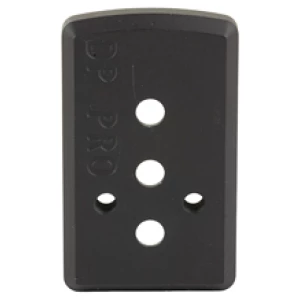 Unity Tactical FAST Offset Adapter Plate for Leupold DeltaPoint Pro in black