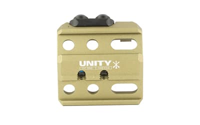 Unity Tactical Fusion Micro Hub 2.0 FDE modular light and laser mount in flat dark earth