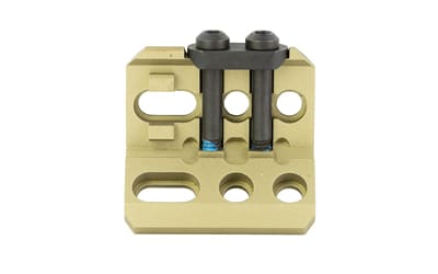 Unity Tactical Fusion Micro Hub 2.0 FDE modular light and laser mount in flat dark earth