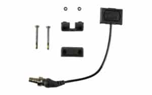 Unity Tactical ModButton Lite remote push-button switch with SureFire-compatible 4.5-inch cable, black