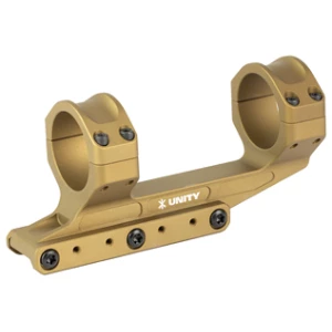 Unity Tactical REKE 34mm Picatinny scope mount Flat Dark Earth 1.54in optical centerline