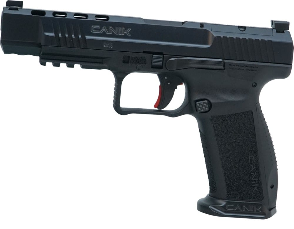 Canik METE SFx 9mm full-size pistol, matte black, optics-ready slide