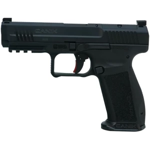 Canik METE SFT 9mm pistol black polymer frame optics-ready slide with two magazines