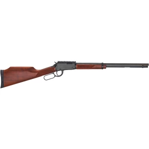 Henry Magnum Express .22 WMR lever-action rifle 19.25 in blued finish with walnut Monte Carlo stock