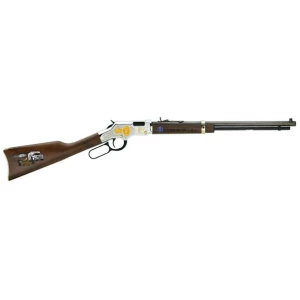 Henry Golden Boy EMS Tribute Edition lever-action rifle .22 S/L/LR 20in octagon barrel walnut stock engraved receiver