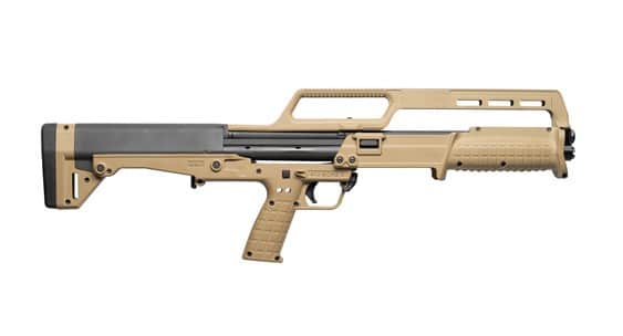 Keltec KSG410 .410 Bore tan bullpup pump shotgun 18.5-inch barrel