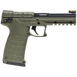 KelTec PMR30 .22 WMR 4.3 inch Olive Drab Green polymer-frame pistol with fiber-optic sights
