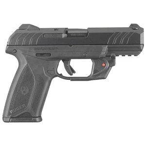 Ruger Security-9 9mm 4-inch with Viridian red laser and black polymer frame