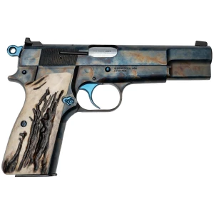 Springfield Armory SA-35 9mm 4.7-inch Case Color Hardened with stag grips limited edition