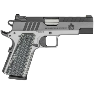 Springfield Armory 1911 Emissary .45 ACP two-tone stainless frame black slide G10 grips