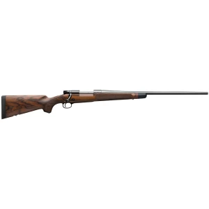 Winchester Model 70 Super Grade .308 Win 22 in AAA French Walnut rifle with polished blued metal