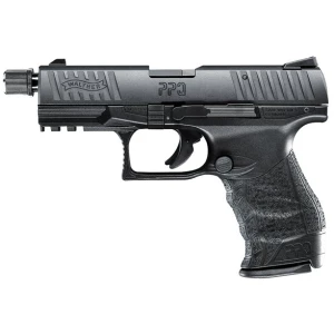 Walther PPQ M2 Tactical .22 LR pistol black polymer frame 10-round threaded adapter