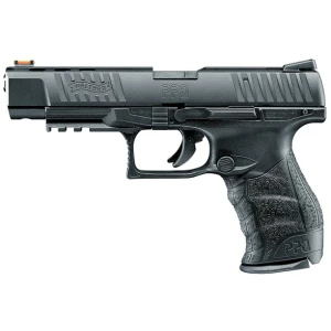 Walther PPQ M2 22LR 5in black polymer frame fiber optic front sight 10rd
