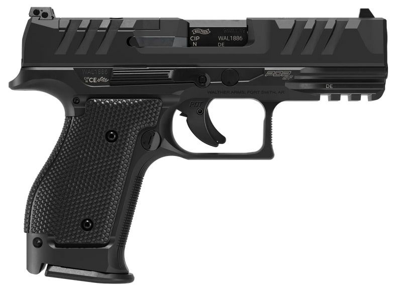 Walther PDP Steel Frame Compact 9MM 4 15RD black pistol