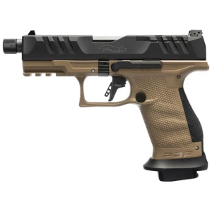 Walther PDP Pro SD Compact 9mm 4.6in threaded barrel FDE frame black slide