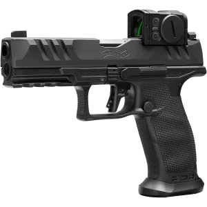Walther PDP Pro FS 9mm pistol with Aimpoint ACRO, 4.5in barrel, black