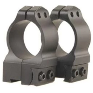 Warne Maxima 1 inch high scope rings for CZ 527, matte black
