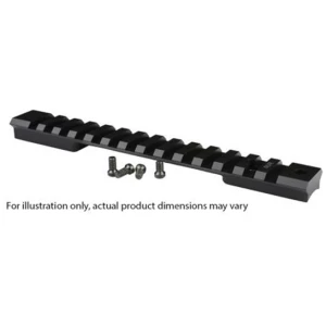 Warne Mountain Tech Weatherby Mark V 20 MOA Picatinny base in black