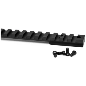 Warne Vapor Picatinny Rail Matte Black for Ruger American Short Action 20 MOA