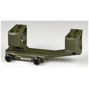 Warne X-SKEL Gen II 30mm skeletonized scope mount DE for MSR-style rifles
