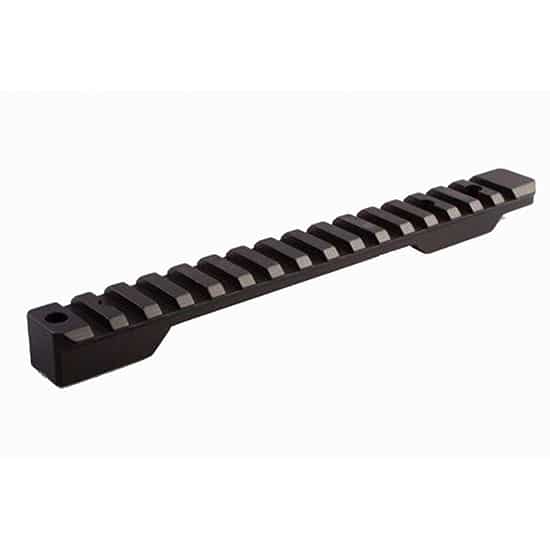 Weatherby Vanguard/Mark V Long Action Picatinny Rail 0MOA Black