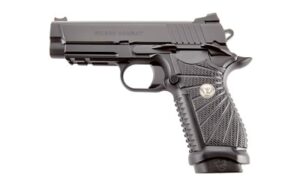 Wilson Combat EXPERIOR XPD 4in 9mm compact pistol, black Armor Tuff finish