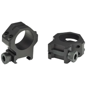 Weaver 1-inch X-High 4-hole Picatinny scope rings matte black