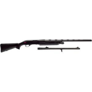 Winchester SXP Buck/Bird Combo 20 Gauge with 26-inch field and 22-inch slug barrels, matte black synthetic stock