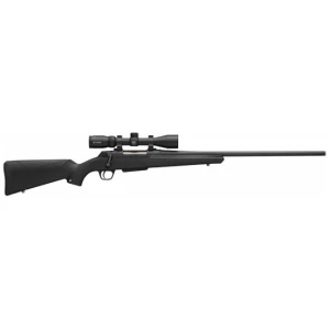Winchester XPR .338 Win Mag 26 inch rifle with Vortex Crossfire II 3-9x40 scope and black synthetic stock