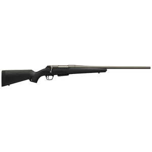 Winchester XPR Compact .243 Win 20-inch rifle with gray metal finish and matte black synthetic stock