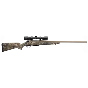 Winchester XPR Hunter 6.5 PRC rifle with True Timber Strata camo and Vortex Crossfire II 3-9x40 scope