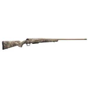 Winchester XPR Hunter 6.8 Western 24in rifle in TrueTimber Strata camo with muzzle brake