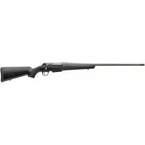 Winchester XPR Extreme 6.5mm Creedmoor Tungsten Cerakote fluted threaded barrel fixed black synthetic stock