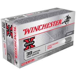 Winchester Super-X 38 Special 158 gr LRN 50 rd box