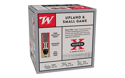 Winchester Super-X shotshell box, 25 rounds, 3 inch, 1-1/8 oz, #7.5