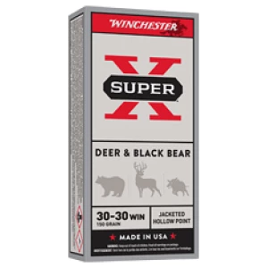 Winchester Super-X .30-30 Win 150 gr JHP ammunition 20-round box