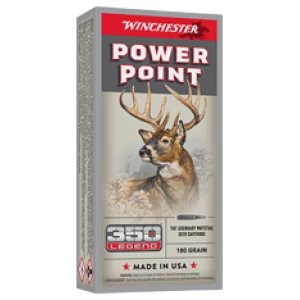 Box of Winchester Super-X 350 Legend 180gr Power-Point 20rd rifle ammunition