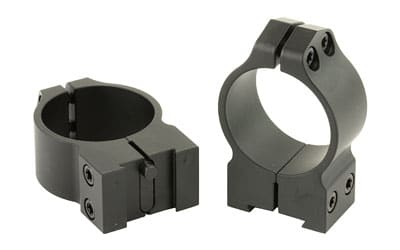 Warne Maxima 30mm medium matte 2-piece fixed scope rings for Tikka dovetail