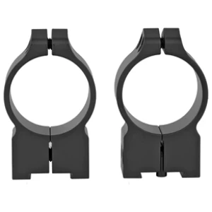 Warne 30mm high matte fixed scope rings for Tikka rifles, steel construction