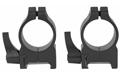 Warne Maxima 1 inch medium quick-detach scope rings matte black